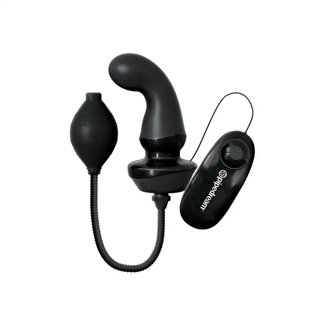 Anal Fantasy - Inflatable P-Spot Massager. Pompowany wibrujący masażer prostaty. 