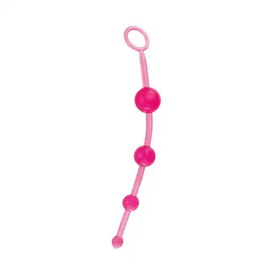 Toyz 4 Lovers Anal Jelly Palline 20cm Rose. Różowe Koraliki Analne 20cm. 