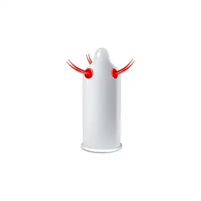Egzo - Cocky Friend x1. Prezerwatywy z Wypustkami seria Manga. 