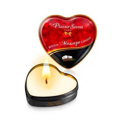 Plaisir Secret Massage Candle  Coconut 35ml. Świeca do Masażu - Kokos.