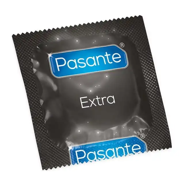 Pasante - Extra Safe 1 szt. Grubsza prezerwatywa z dodatkową ilością żelu
