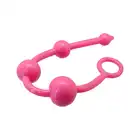 Toyz 4 Lovers Anal Timeless Jewels Rosa. Jasno Różowe Koraliki Analne 20cm.