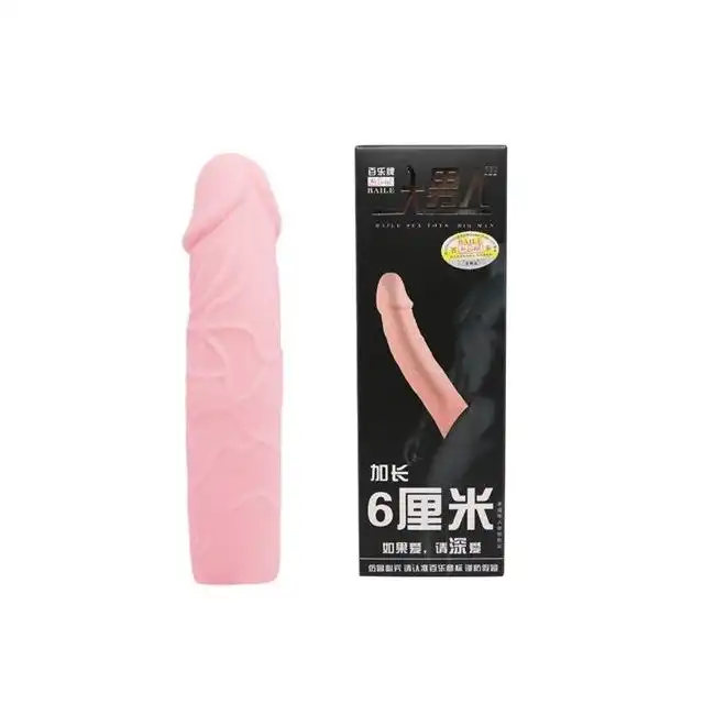 Nakładka na penisa intensywnie stymulująca  15 cm