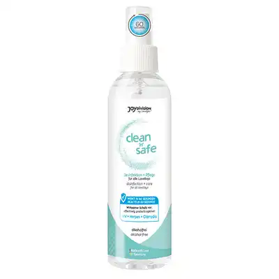 Joydivision Clean N Safe Toy Cleaner 200ml. Płyn czyszczący do zabawek erotycznych.