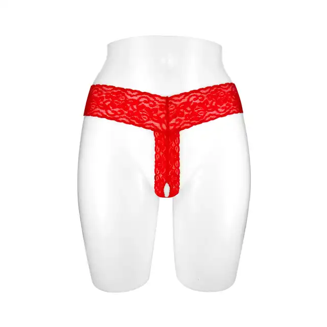 Concorde Anita Red One Size. Francuska Czerwona Bielizna model Anita.
