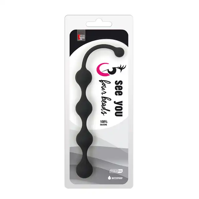 Dream Toys- kulki analne czarne  