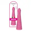 Toyz 4 Lovers Italian Cock 10" Pink. Gigantyczne Dildo Analne Prążkowane 26cm. Prosto z Włoch.