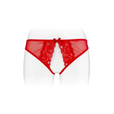 Concorde Christine Red One Size. Francuska Czerwona Bielizna model Christine.