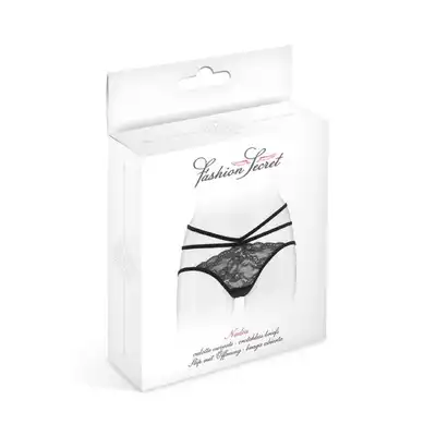 Concorde Nadia Black One Size. Francuska Czarna Bielizna model Nadia.