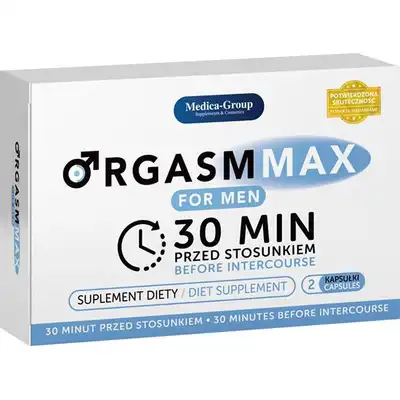 Medica-Group - OrgasmMax 2 caps. Kapsułki wspomagające potencję