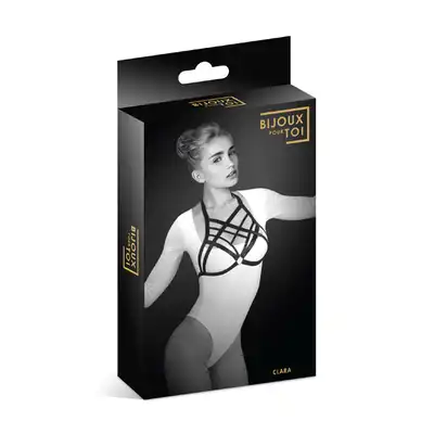 Bijoux Pour Toi Harnais de Corps Clara. Ekskluzywne Szelki Podkreślające Dekolt i Biust.