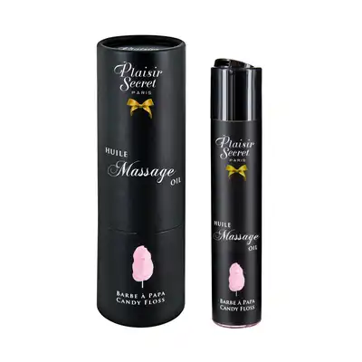 Plaisir Secret Massage Oil Candy Floss. Olejek do Masażu - Wata Cukrowa.