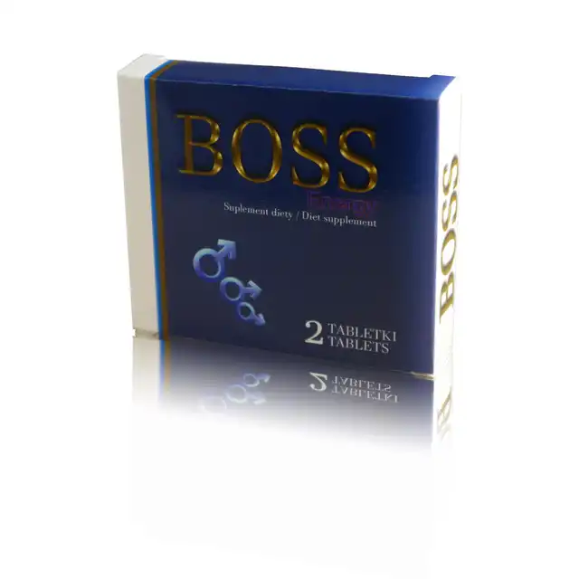 Boss Energy - Ginseng. Skuteczne i sprawdzone tabletki wspomagające potencję. 2 tabletki! Mega Sale!
