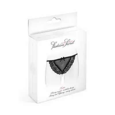 Concorde Katia Black One Size. Francuska Czarna Bielizna model Katia.
