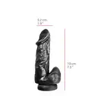 Dildorama - 515 Line 7.5 Flesh. Duże realistyczne dildo 19 cm