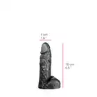 Dildorama - 515 Line 6,5" Flesh małe realistyczne dildo 16 cm