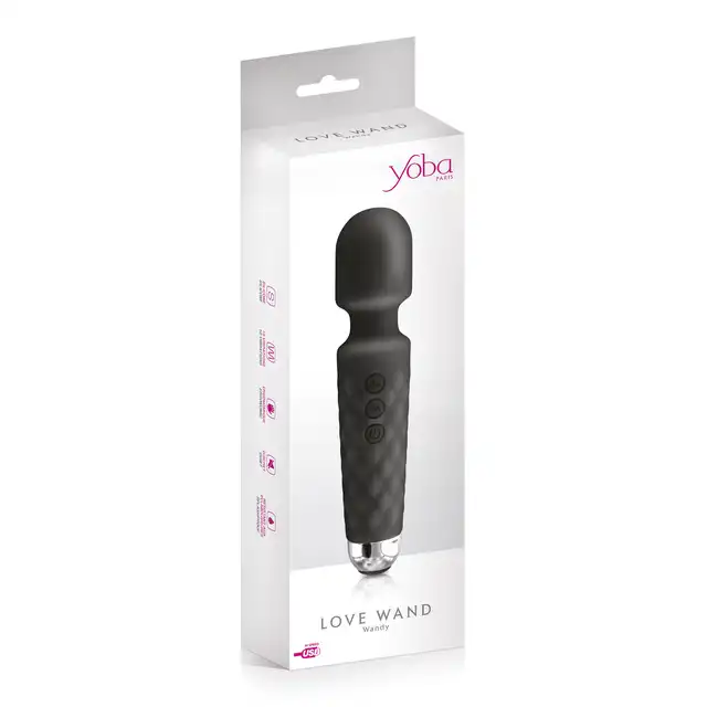 Yoba Paris - Elegancka Różdżka Love Wand Czarna