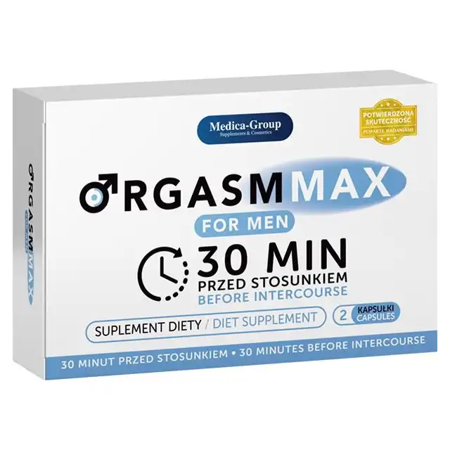Medica-Group - OrgasmMax 2 caps. Kapsułki wspomagające potencję