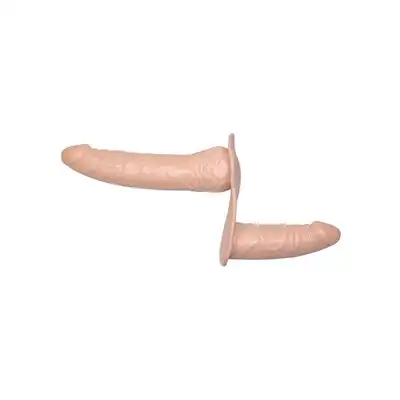 You2Toys - Double Strapon. Strapon z dwoma dildami. Zewnętrzna i wewnętrzna penetracja. 