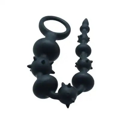 Toyz 4 Lovers Anal Pallin Timeless Beads. Koraliki Analne z Silikonu z Wypustkami.