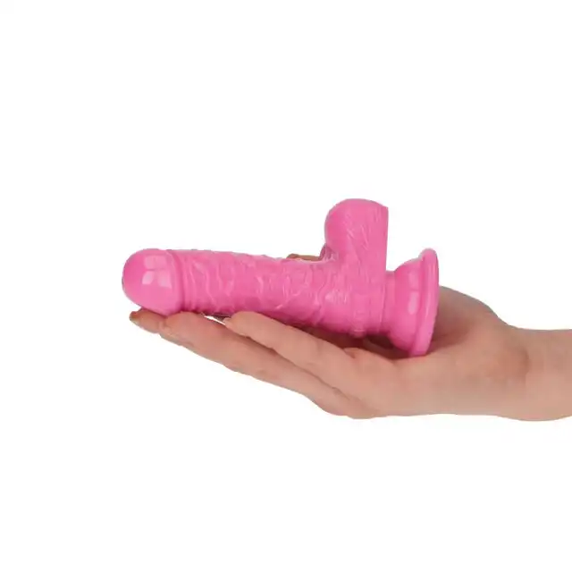 Toyz 4 Lovers Italian Cock 4" Pink. Małe Realistyczne Różowe Dildo 10,5cm. Prosto z Włoch.
