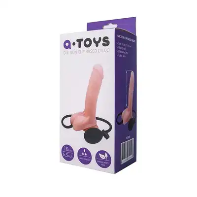 A-Toys Dildo Infaltable Pompowane 16cm. 