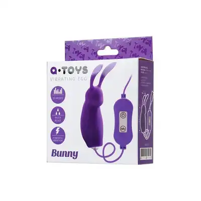 A-Toys Vibro Egg Bunny Violet. Wibrujący Króliczek do Stymulacji Łechtaczki.