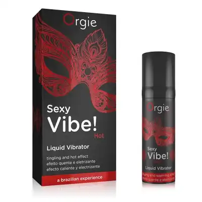 Orgie - Sexy Vibe 15ml - wibrator w płynnej formie. Nowe wrażenia gwarantowane!