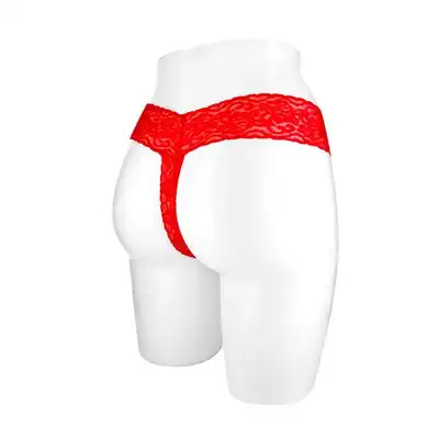 Concorde Anita Red One Size. Francuska Czerwona Bielizna model Anita.