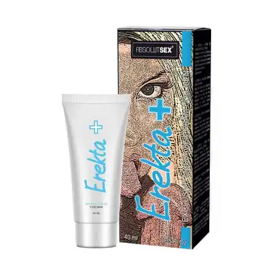 AbsolutSex - Erekta +, 40 ml. Krem wspomagający erekcję