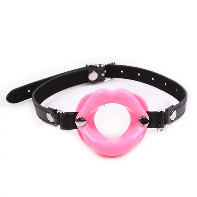 O-products - Mouth Gag Pink Mouth. Knebel różowe usta. Bestseller!