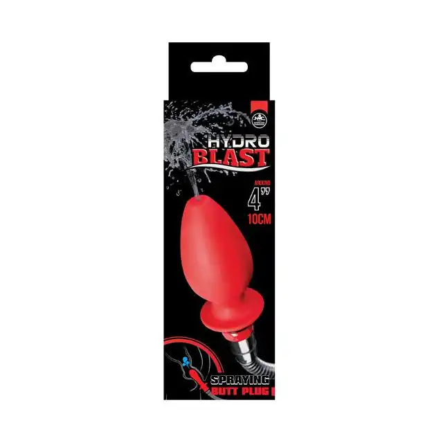 Hydro Blast 4 P Silicone Douche. Wtyczka do Lewatywy z Gwintem.