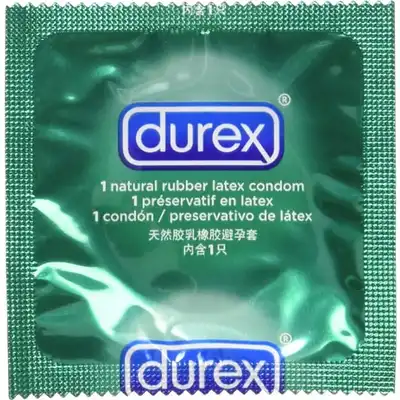 Durex - Pleasure Fruits Apple 1 szt. Prezerwatywa o smaku soczystego jabłka