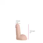 Dildorama - 515 Line 5" Flesh. Małe realistyczne dildo 12.5 cm