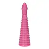 Toyz 4 Lovers Italian Cock 10" Pink. Gigantyczne Dildo Analne Prążkowane 26cm. Prosto z Włoch.