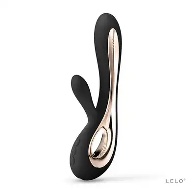 Lelo - Soraya 2 Vibrator Black. Luksusowy wibrator do stymulacji łechtaczki i punktu G