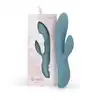 Bloom - The Violet Rabbit Vibrator. Silikonowy wibrator na USB ze stymulacją łechtaczki