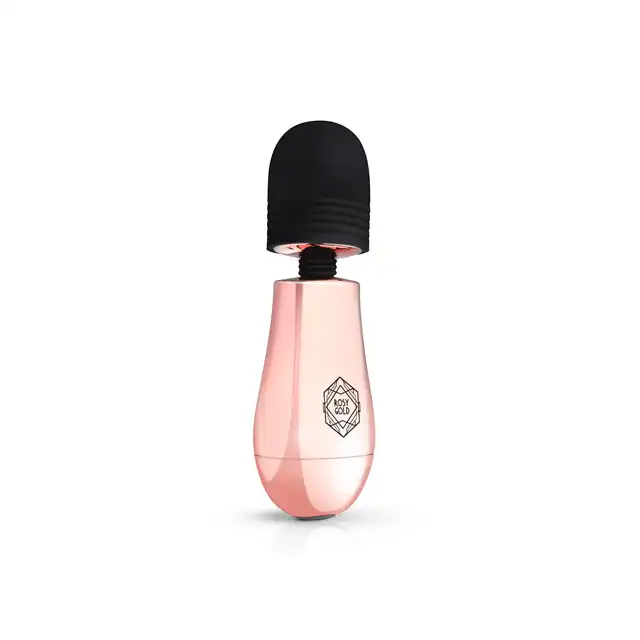 Rosy Gold - Noveau Mini Massager. Mini masażer różowozłoty na USB. Silne wibracje!