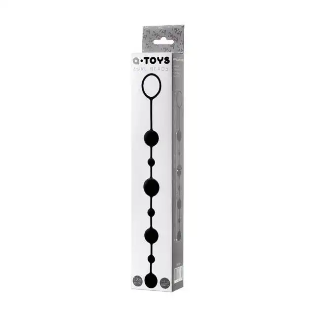 A-Toys Anal Beads S-Size 35,9cm. Długie Koraliki analne z Silikonu.