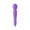 Maia Novelties - Zoe Purple. Unikatowy wibrator podwójny. Magiczna różdżka do masażu i stymulator punktu G. Pokochasz tę wszechstronność