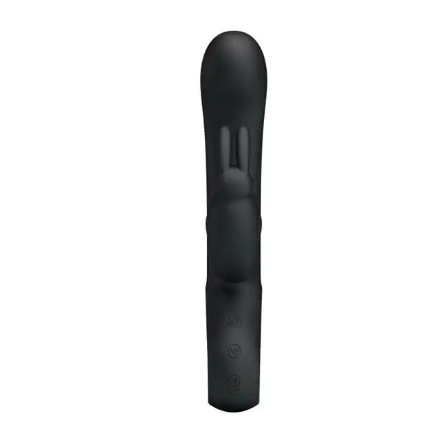 Pretty Love - Webb. Silikonowy wibrator w kolorze czarnym. USB