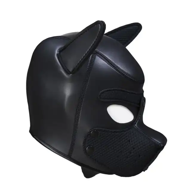 Neoprene- maska psa BDSM 