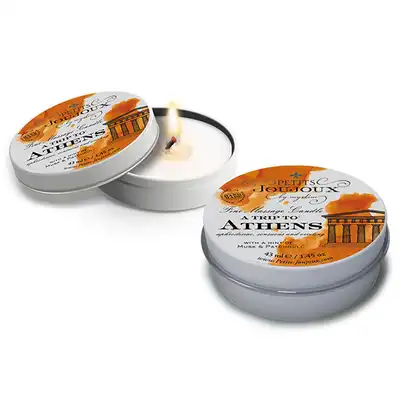 Petits Joujoux- świeczka do masażu kolekcji "Podróż do Aten"  33 gram 