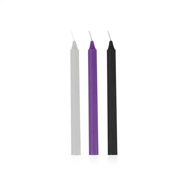 EasyToys - Sensual Hot Wax Candles - 3 pcs. Ciepłe świeczki do stymulacji BDSM