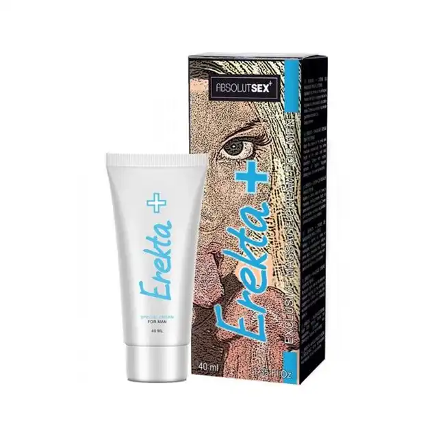 AbsolutSex - Erekta +, 40 ml. Krem wspomagający erekcję