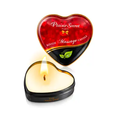 Plaisir Secret Massage Candles Nature 35ml. Świeca do Masażu Naturalna - Bez Zapachu. 