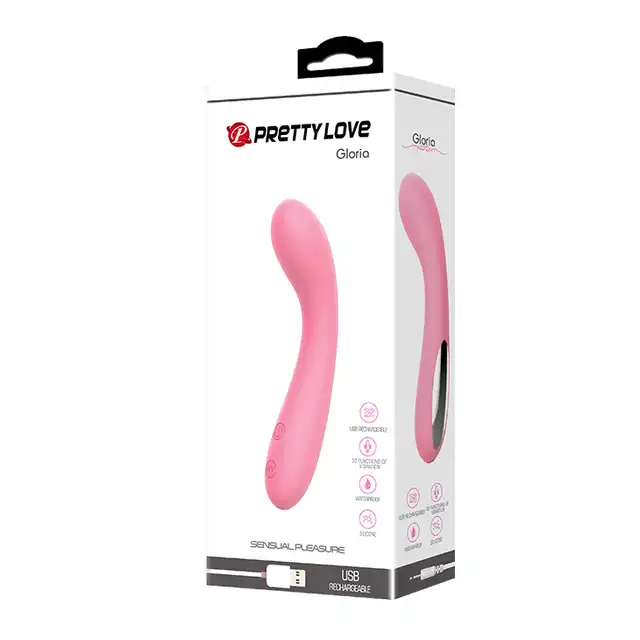 Pretty Love - Gloria. Uroczy wibrator. Silikonowy, ładowany na USB. 
