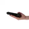 Toyz 4 Lovers Italian Cock 4.5" Black. Małe Realistyczne Czarne Dildo 11,5cm. Prosto z Włoch.