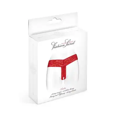 Concorde Anita Red One Size. Francuska Czerwona Bielizna model Anita.