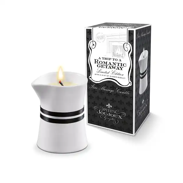 PETITS JOUJOUX - MASSAGE CANDLE GETAWAY ŚWIECA DO MASAŻU 120 GRAM. Mega Sale!